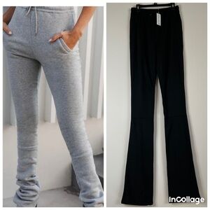 ! NWT. Glamaker Drawstring Waist Slant Pocket Pants